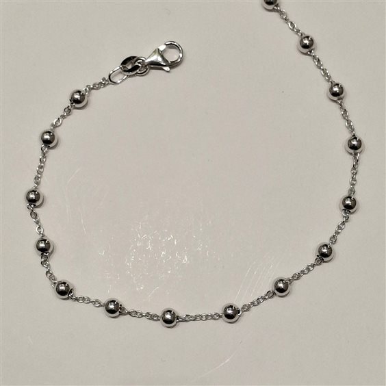 Bracciale Fanton Gioielli Donna BRACCIALI ORO in Oro bianco BROR-130-52 - BROR-130-52